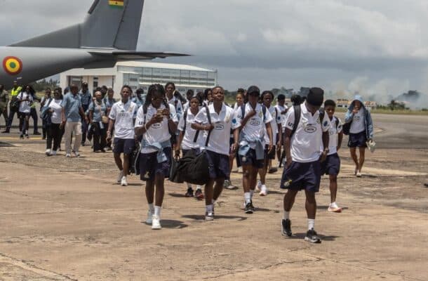 Black Queens arrive in Takoradi ahead of decisive Olympic qualifier against Mauritius