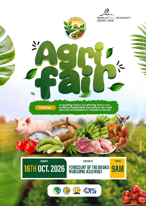 Obuasi Agri Fair to showcase locally produced agricultural products