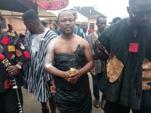 Abotakyi enstools Rev Tagoe as Amanonehene to attract diaspora investment