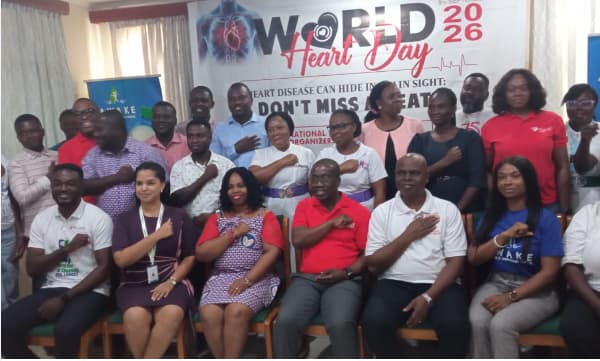 Korle Bu kickstarts 2026 World Heart Awareness Month