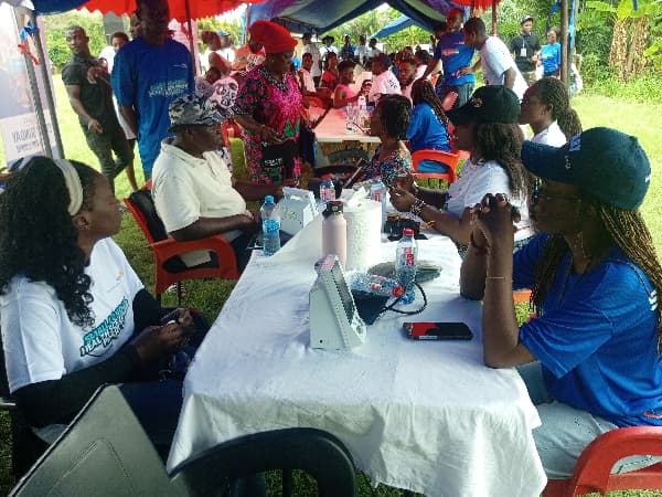 Rotary health screening uncovers undiagnosed conditions among Small London residents
