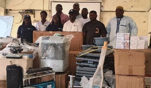 Petrosol boosts Wa hospital with GH¢100,000 medical equipment