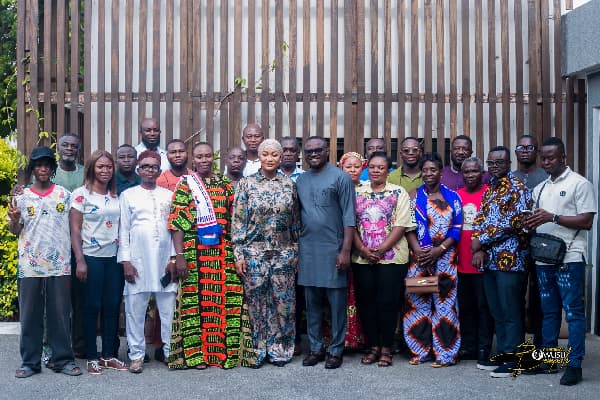 Nhyiaeso NPP executives pay courtesy call on Samira Bawumia, reaffirm support for Dr Bawumia