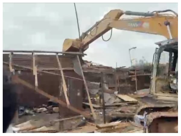 Asokore Mampong Assembly demolishes suspected criminal hideout at Sabon Zongo