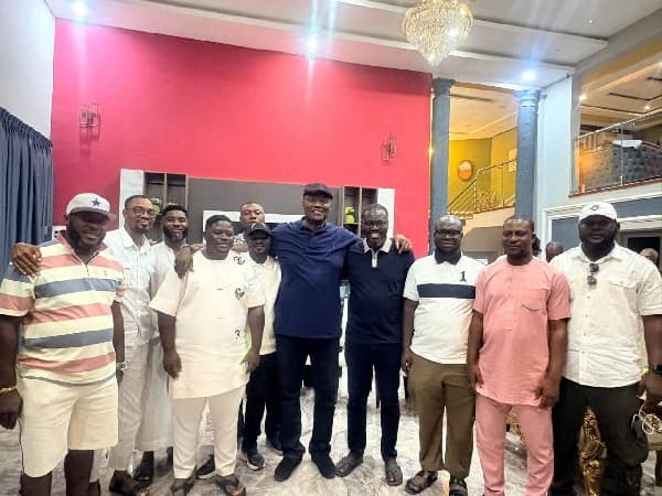 All 16 NPP Regional Youth Organizers pay courtesy call on Dr Ayew Afriye