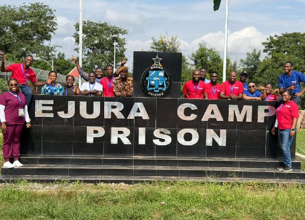 Theovision provides free healthcare to 2,500 rural residents, Ejura prison inmates