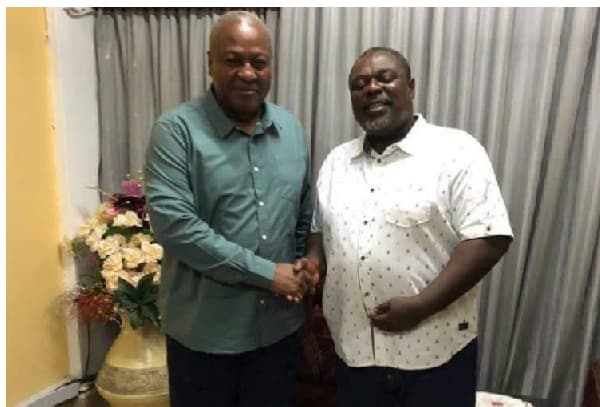 'Did you hear when Kevin Taylor said Kufuor is lazy, that’s why he is in a wheelchair? - Anyidoho asks Mahama
