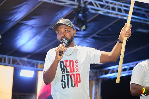 NYA CEO Osman Ayariga rallies youth against drug abuse