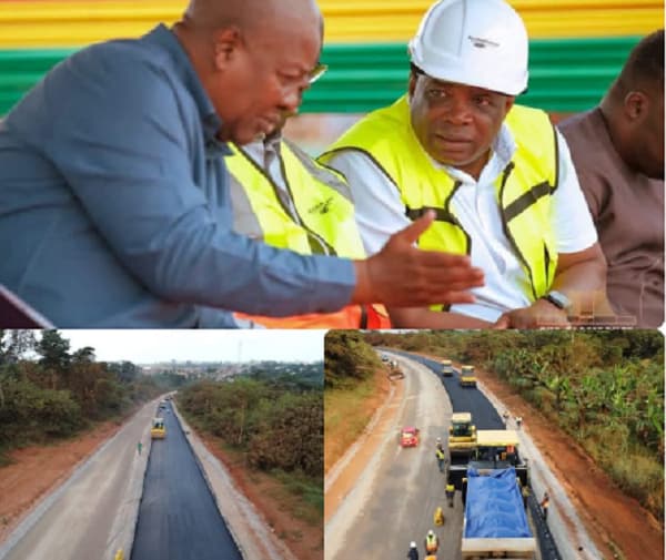 Roads Minister commends Kofi Job Constructions over fastest completion of Tepa-Goaso road