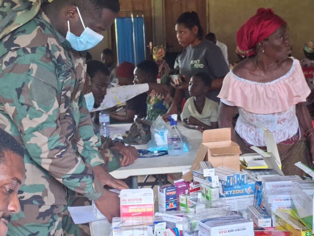 GAF donates medical logistics, organises free medical outreach in Nkwanta South