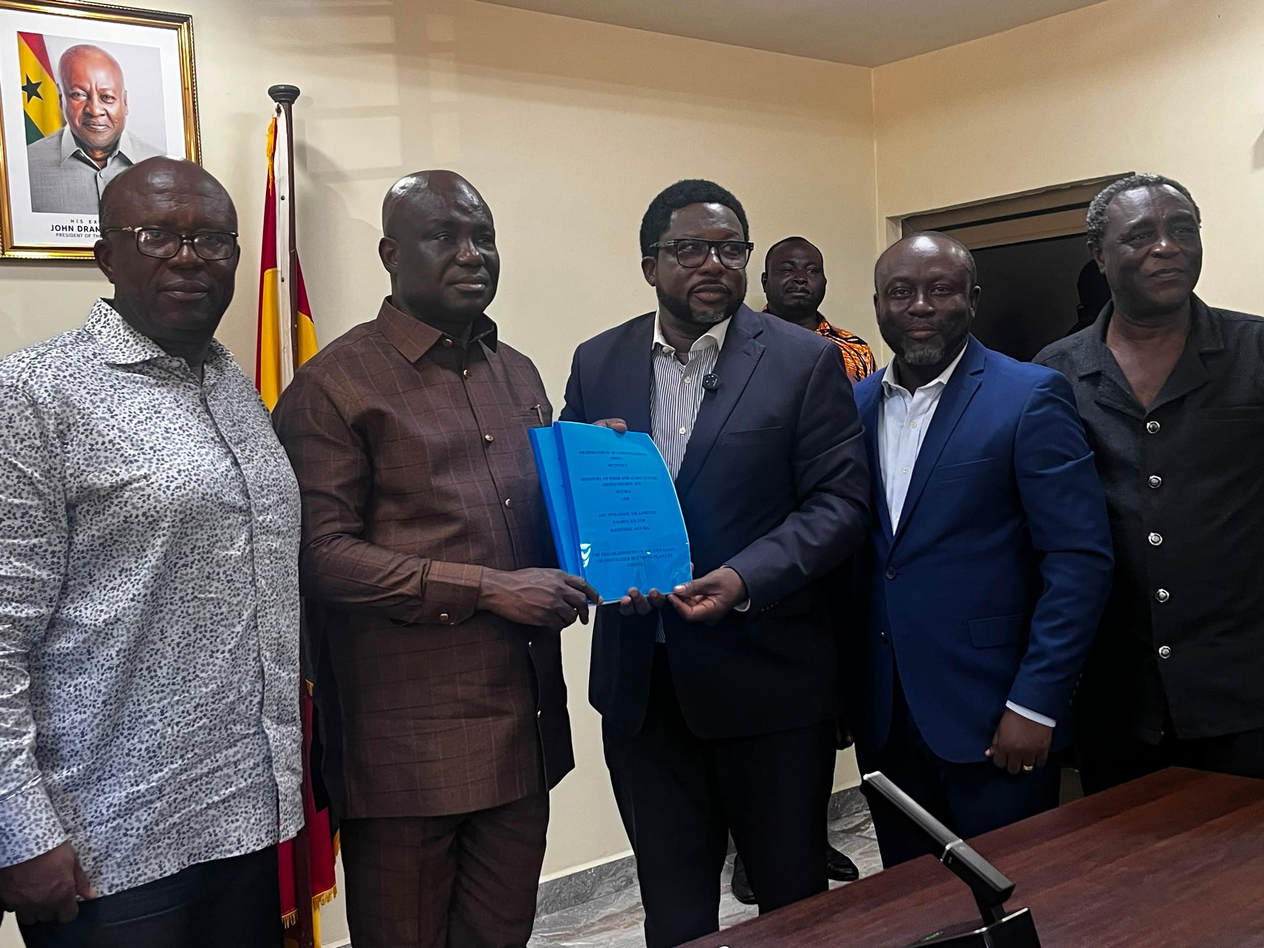 MoFA, ABC Oyeasase Yie to establish $50m organic fertiliser facility