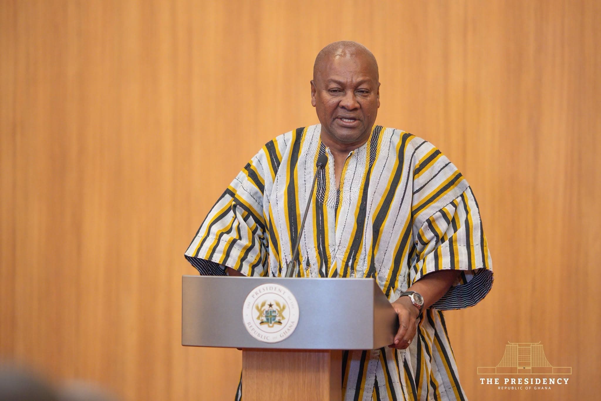 President Mahama takes ‘Resetting Ghana’ tour to Ahafo Region