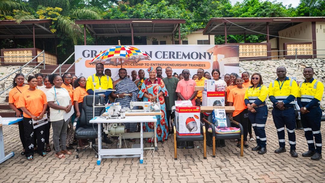 AngloGold Ashanti equips 22 Sanso women with skills, start-up kits