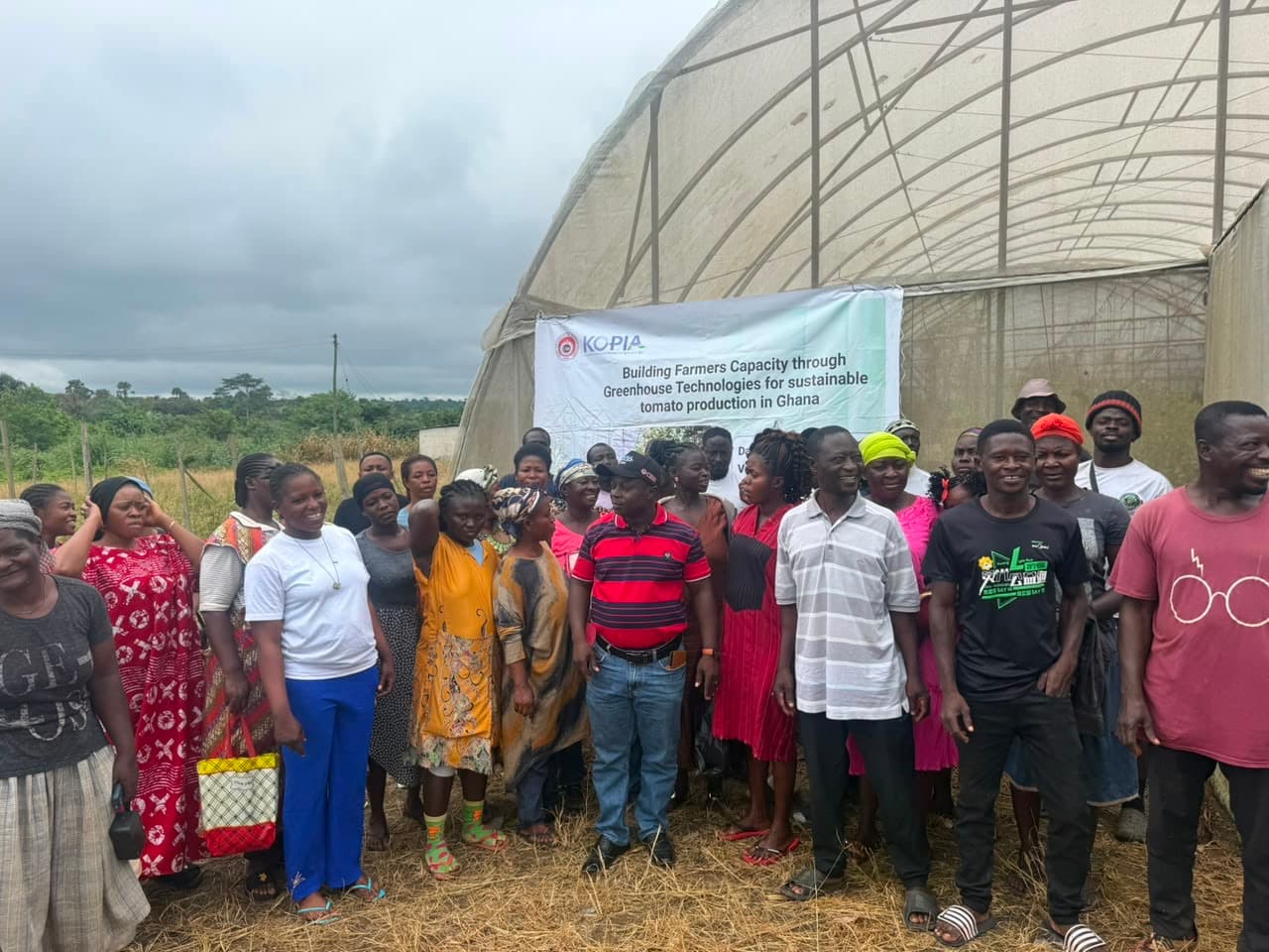 CSIR-CRI, KOPIA Ghana train farmers on greenhouse tomato to cut imports
