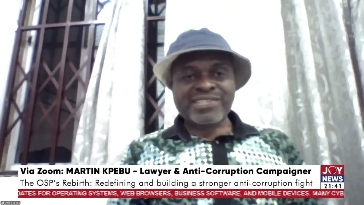 Special Prosecutor needs adult supervision – Martin Kpebu