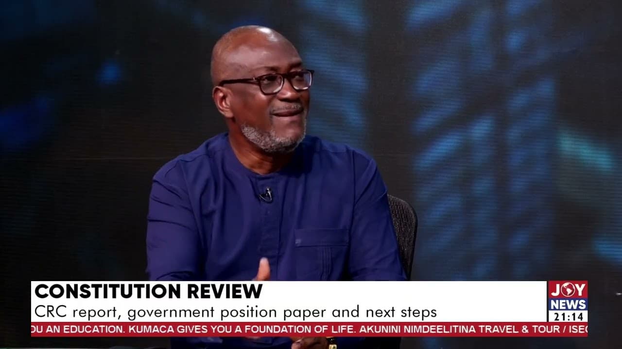 ‘Democracy isn’t meant to be fast’ – Kwasi Prempeh defends broader constitutional review