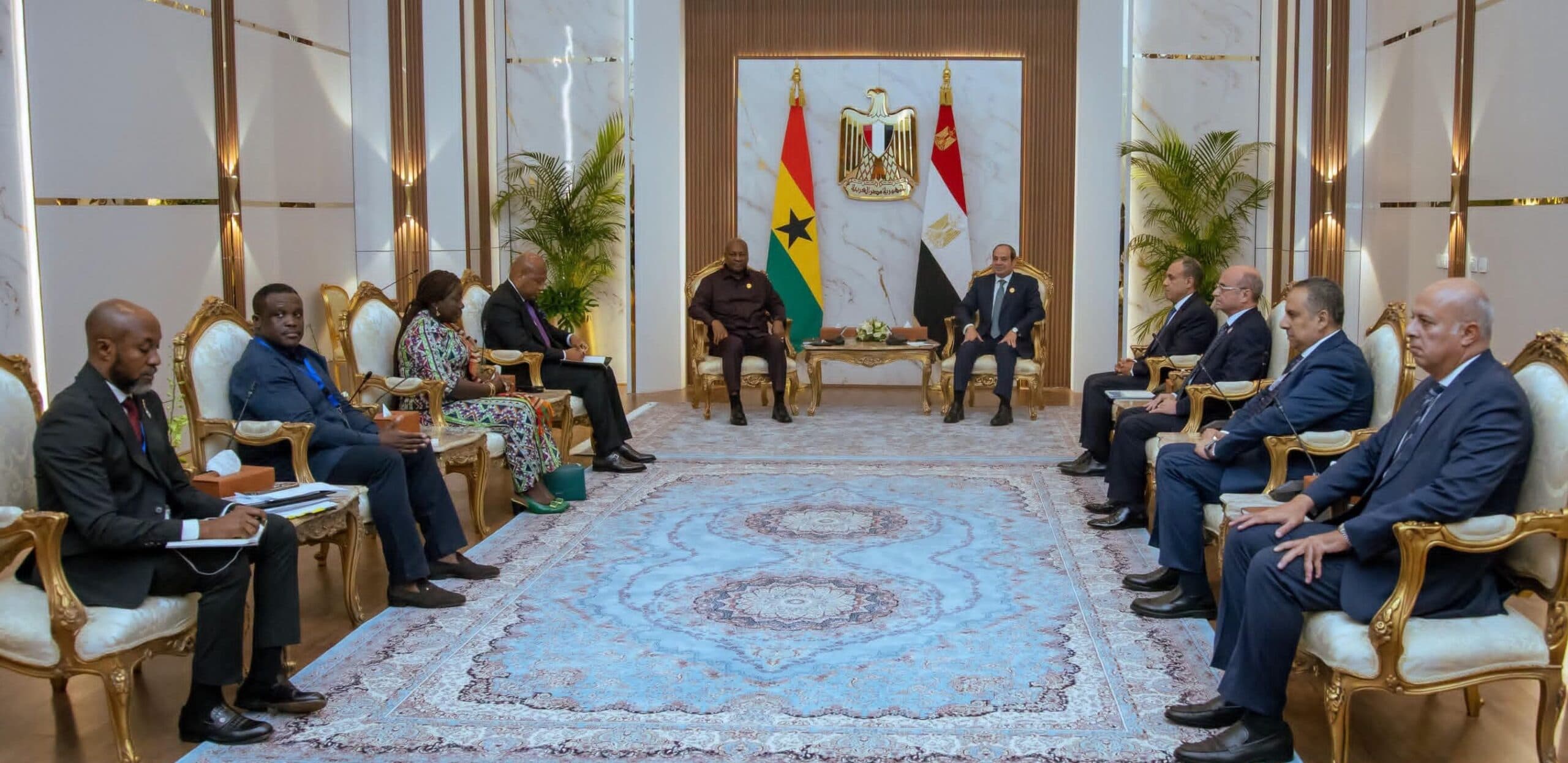 Ghana and Egypt explore fresh avenues in defense, pharmaceuticals, and infrastructure