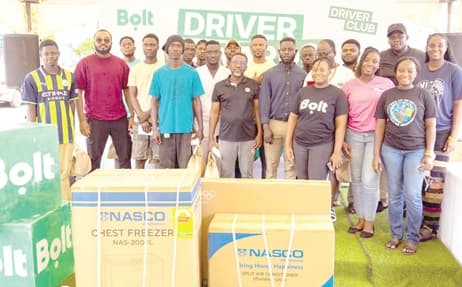 Bolt rewards drivers, riders for professionalism