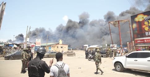 Massive fire ravages warehouses, makeshift structures at Avenor - 2 Feared dead