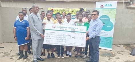ASA Savings and Loans provides educational support to students