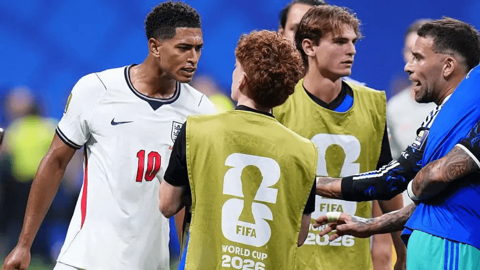 Bellingham faces possible FIFA action after appearing to slap Argentina substitute Barco