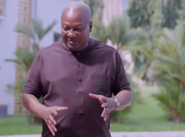 Mahama tours flood-hit Hohoe communities, presents relief items