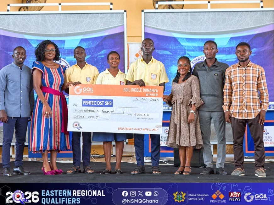 Pentecost SHS students erupt in joy after historic first-ever NSMQ national qualification