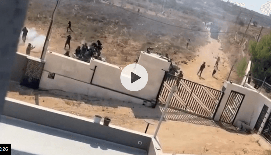 Israeli settlers besieging Palestinian families in West Bank village