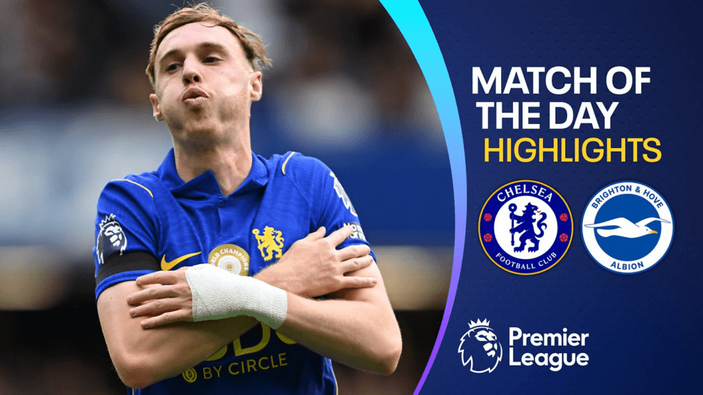 Chelsea beat Brithon in seven-goal thriller to maintain perfect start