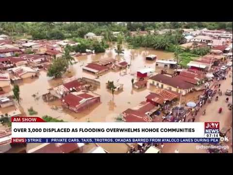 NADMO mobilises over 1,000 mattresses as relief efforts continue for Hohoe flood victims