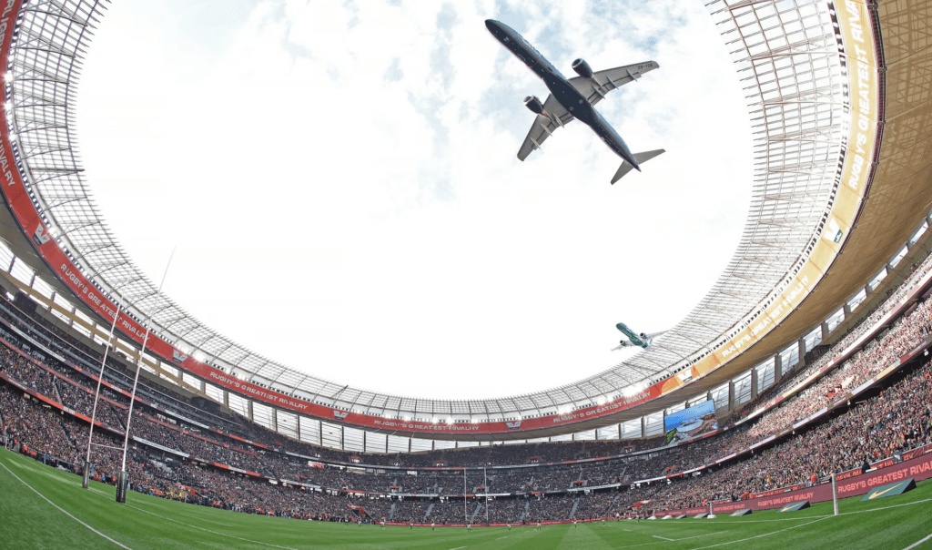 South African airline behind daring stadium stunt cancels next flyby