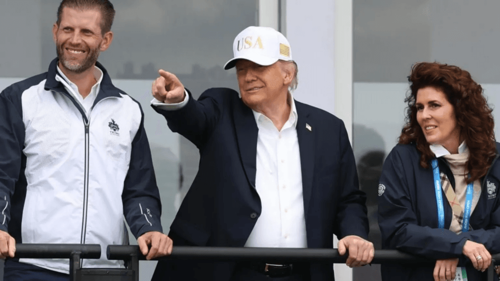 Donald Trump continues two-day visit of Ireland