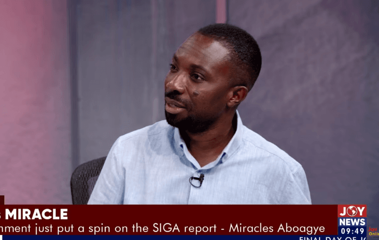 Government just put a spin on SIGA report – Miracles Aboagye