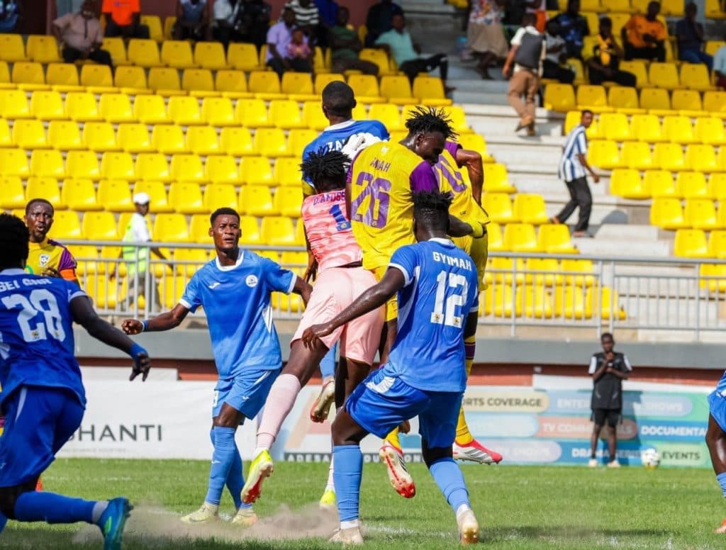 2026/2027 GPL: Kelvin Nkrumah strike sends Medeama top of league table