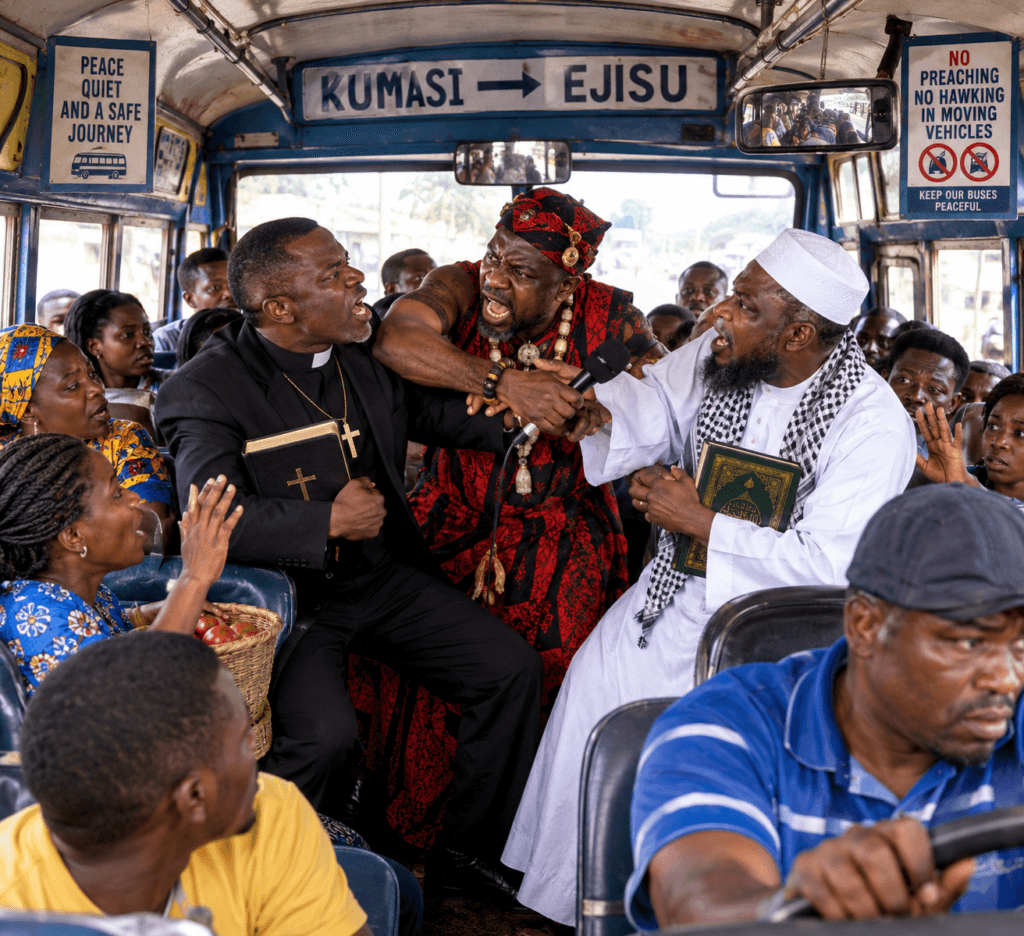 The Trotro has become a House of Worship!