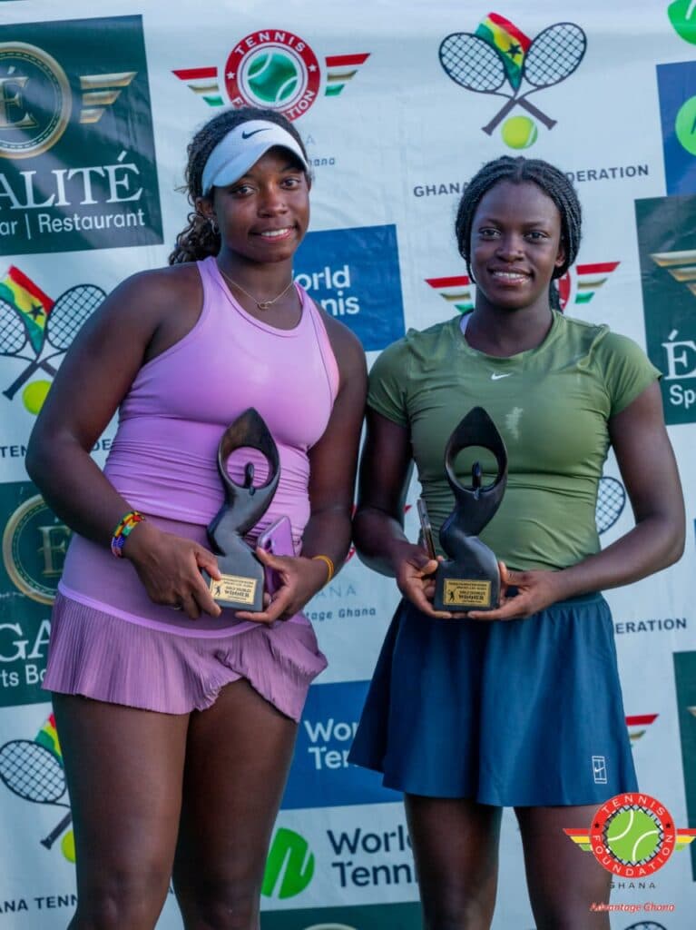 Success and Wright Claims J100 Accra Girls’ Doubles Championship