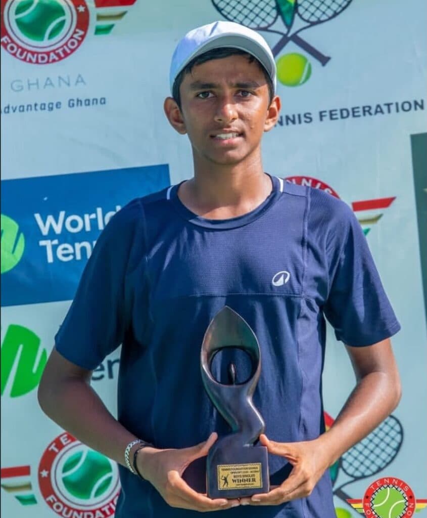 ITF World Tour : Patel Wins Boys’ Singles Final at J100 Accra