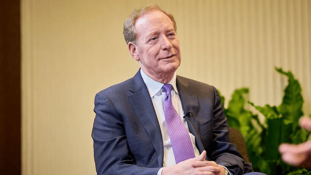 AI is less regulated than milk, says Microsoft president