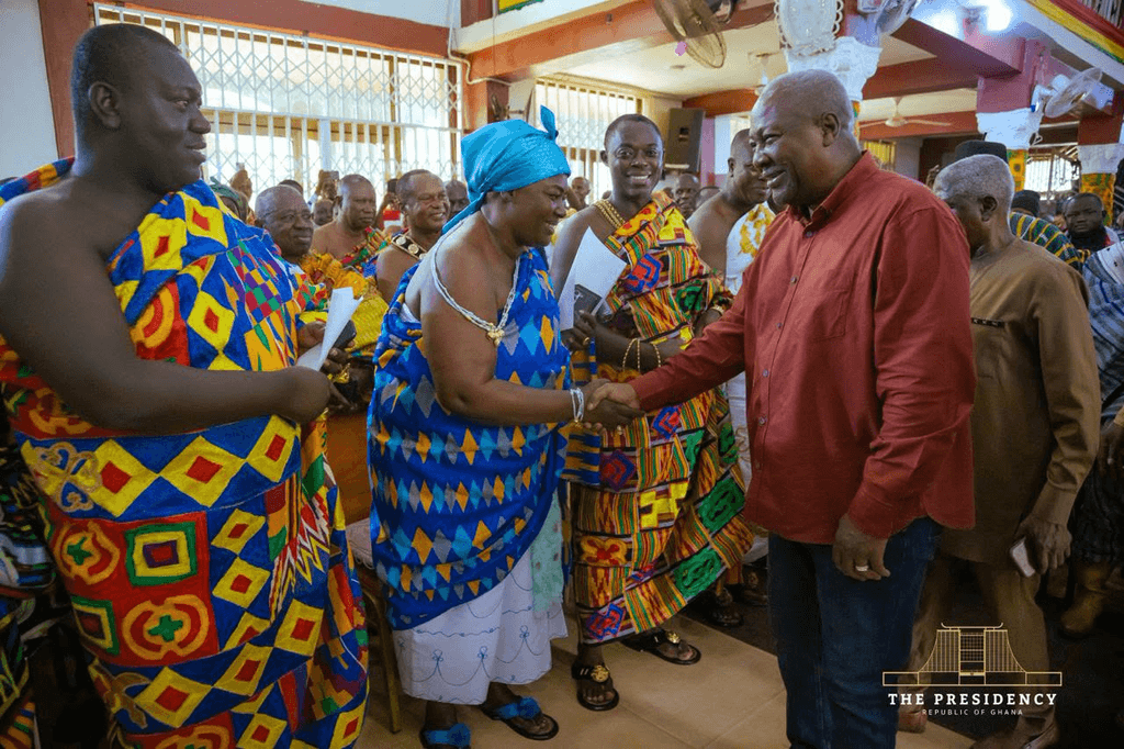 Mahama reaffirms commitment to equitable development across Ghana