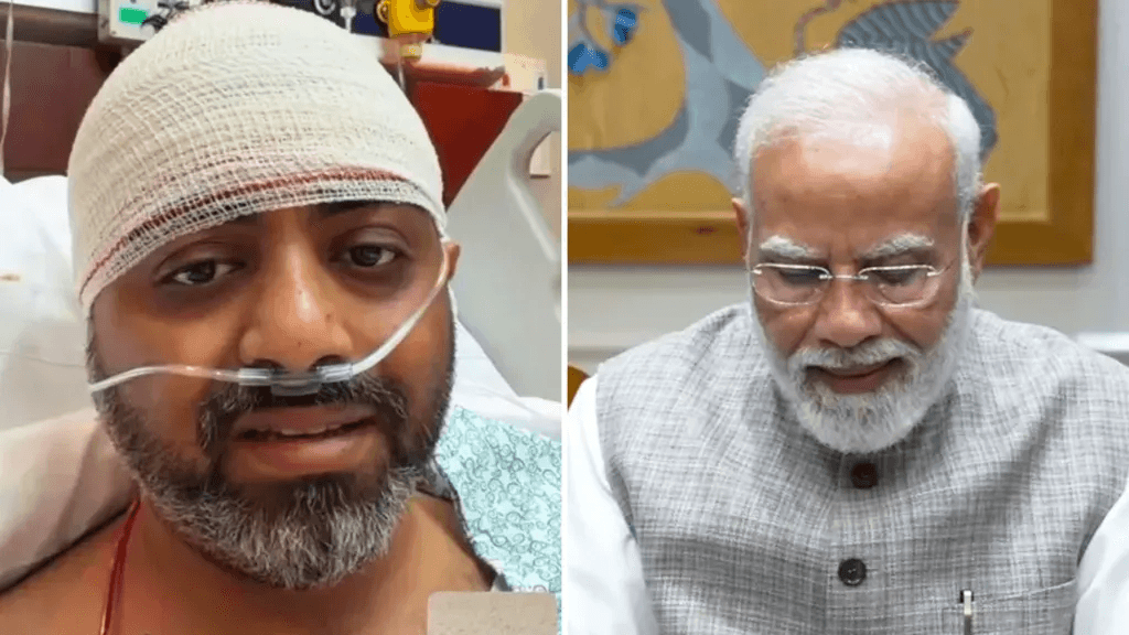 I wasn’t going to let others die, says Indian pilot who opened cockpit door during attack