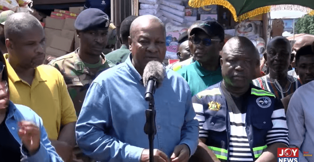 Mahama links recent Hohoe flooding to extreme weather linked to climate change