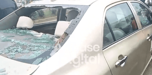 Four reportedly injured in three-vehicle crash at Sofoline flyover