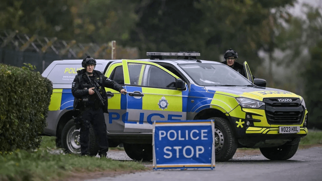 British national arrested in connection with RAF Fairford incident