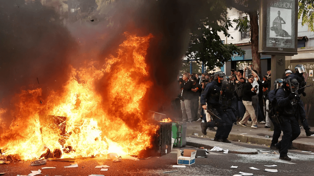 France halts use of stun grenades after boy’s hand blown off in student protests