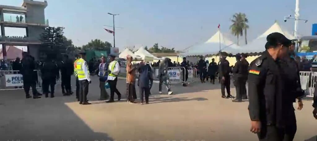 Heavy security at Baba Yara Stadium as NPP elects national officers today