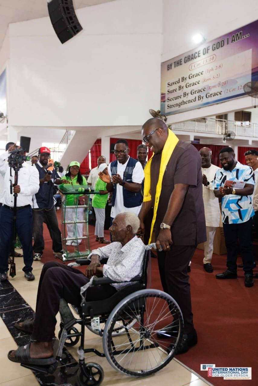 Akuapem North MP marks International Day of Older Persons with support programme
