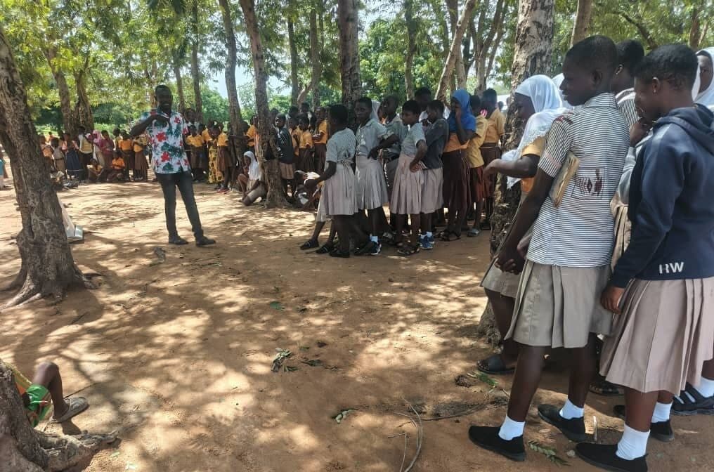 NCCE, GHS sensitise pupils on drug and substance abuse in Sissala West