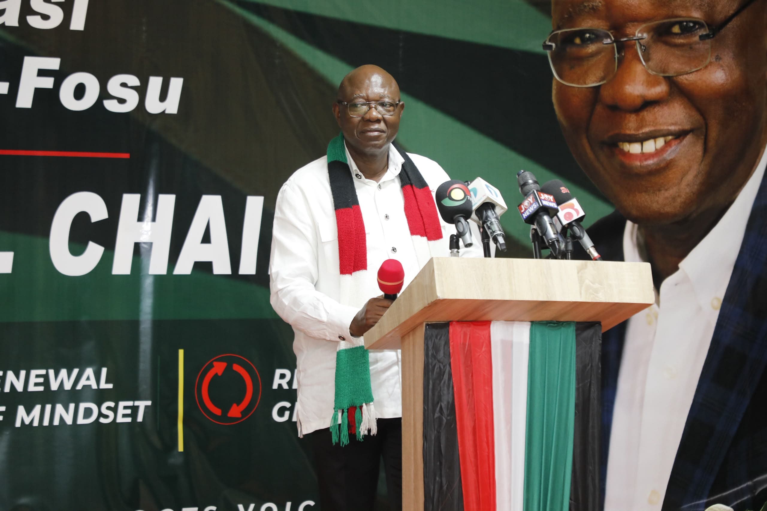 Oppong-Fosu declares NDC National Chairmanship bid, outlines three-point vision
