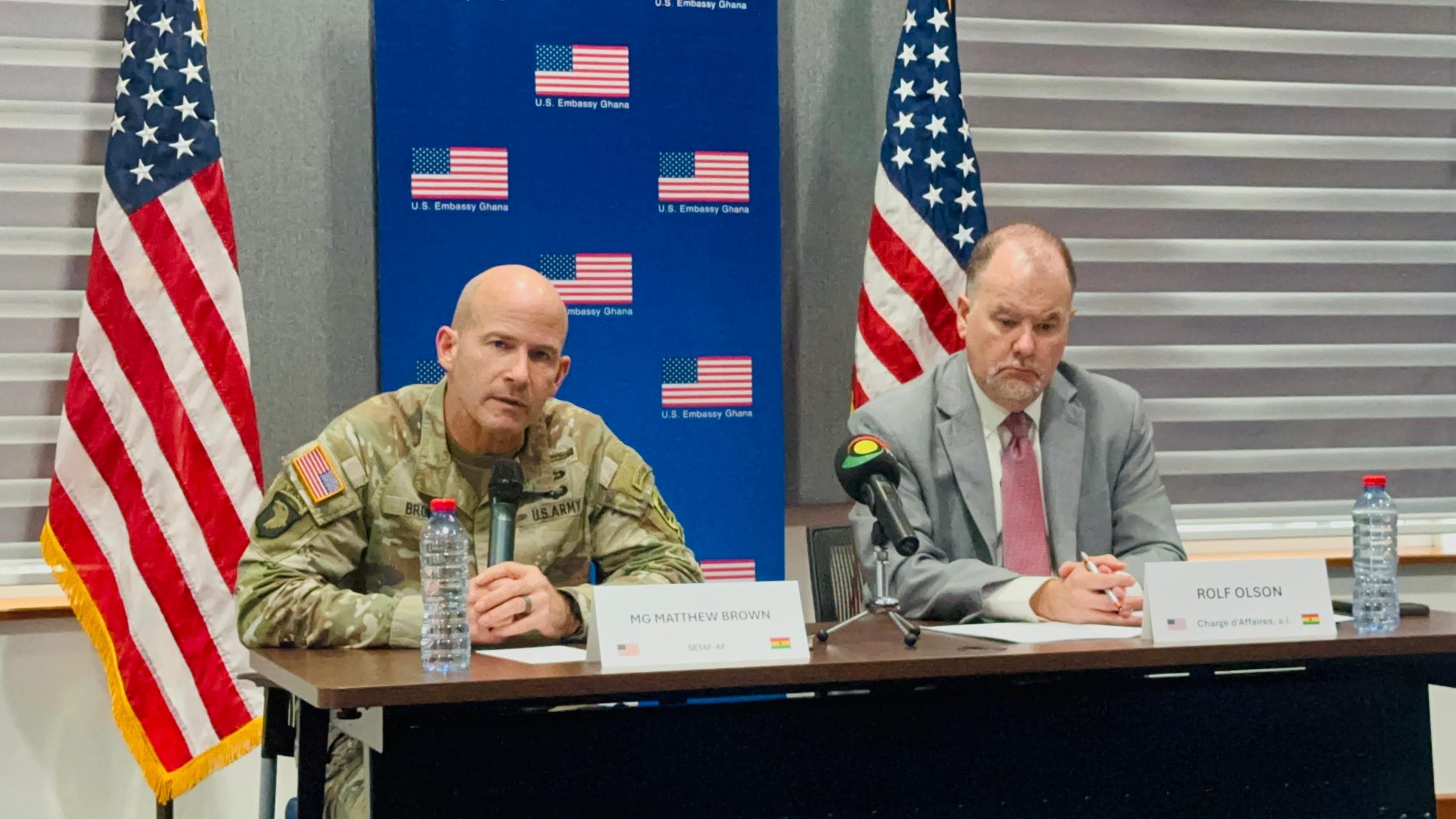 U.S. calls for stronger security cooperation with Ghana through African-led solutions