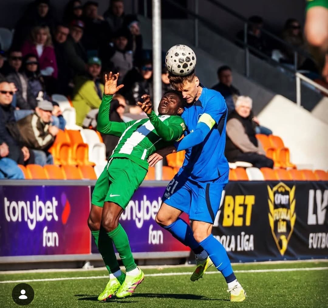 Ghanaian teenager Prince Appiah Amoah hits 20-goal mark for FK Metta in Latvia